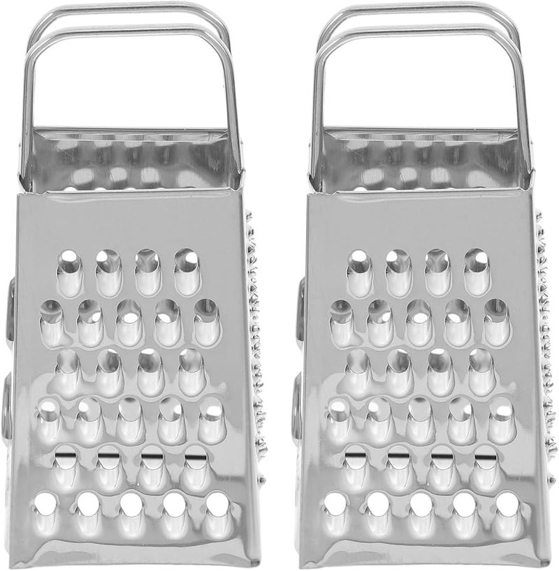 Stainless Steel Mini Grater Slicer For Cheese Potatoes Garlic Onion Handheld Vegetable Cutter - Image 1